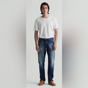 Mens AG Light Medium Blue denim Jeans, size 34